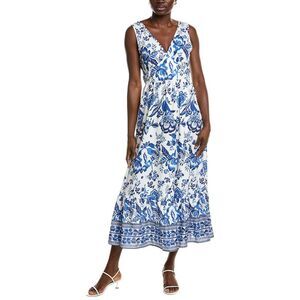 Ipponelli Womens  Midi Dress, Blue